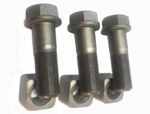 Bulldozer Excavator Track Shoe Bolt Nut 12x40 14x45 16x55 18x56