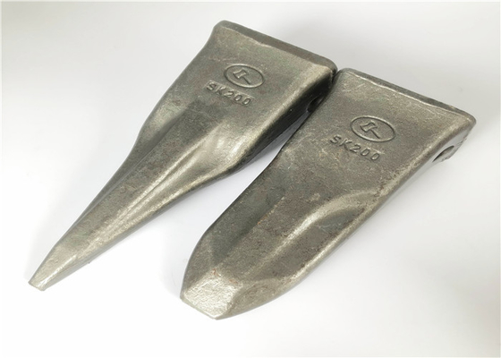 Alloy Steel Excavator Bucket Teeth HRC55 HRC60 SK200 SK200RC S200TL