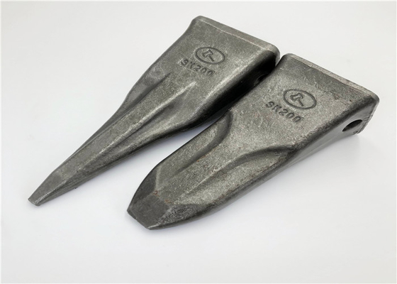 Alloy Steel Excavator Bucket Teeth HRC55 HRC60 SK200 SK200RC S200TL