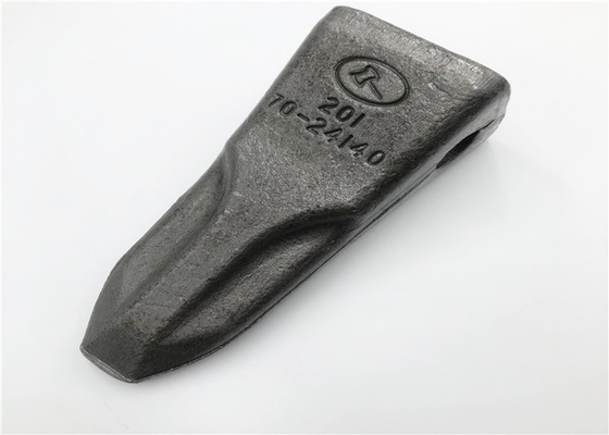 PC60 Komatsu Mini Excavator Bucket Teeth 20X-70-24140 20X-70-24140RC 20X-70-24140TL