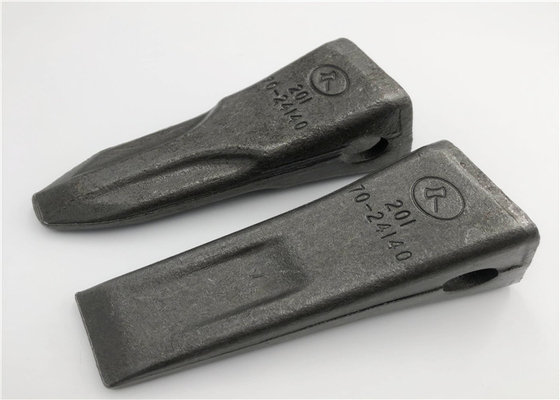 PC60 Komatsu Mini Excavator Bucket Teeth 20X-70-24140 20X-70-24140RC 20X-70-24140TL