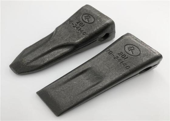 PC60 Komatsu Mini Excavator Bucket Teeth 20X-70-24140 20X-70-24140RC 20X-70-24140TL