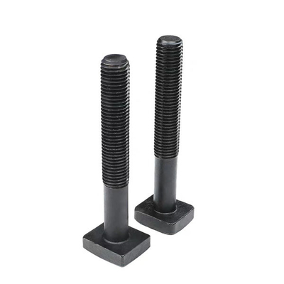 High Strength Excavator Track Bolt And Nut Screws 40Cr