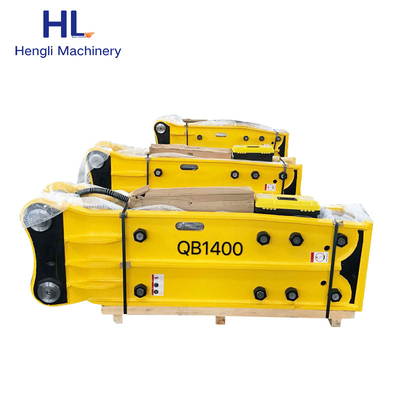 RM140 Mini Excavator Top Type Dalam Pahat 135mm Hydraulic Hammer Rock Road Stone Breaker