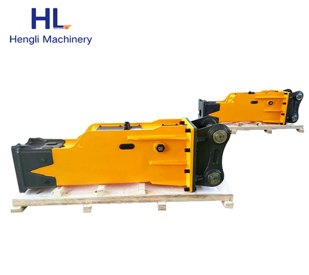 HL53 Excavator Hidrolik Breaker Rock Breaking Machines Box Jenis Diam