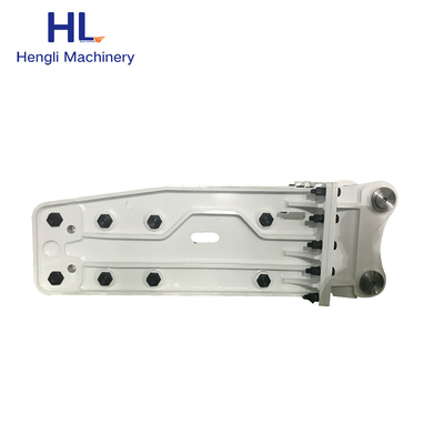 Pemecah Hidrolik Excavator Abrasive Tinggi RM125 Pemisah Batu Batu Tipe Atas